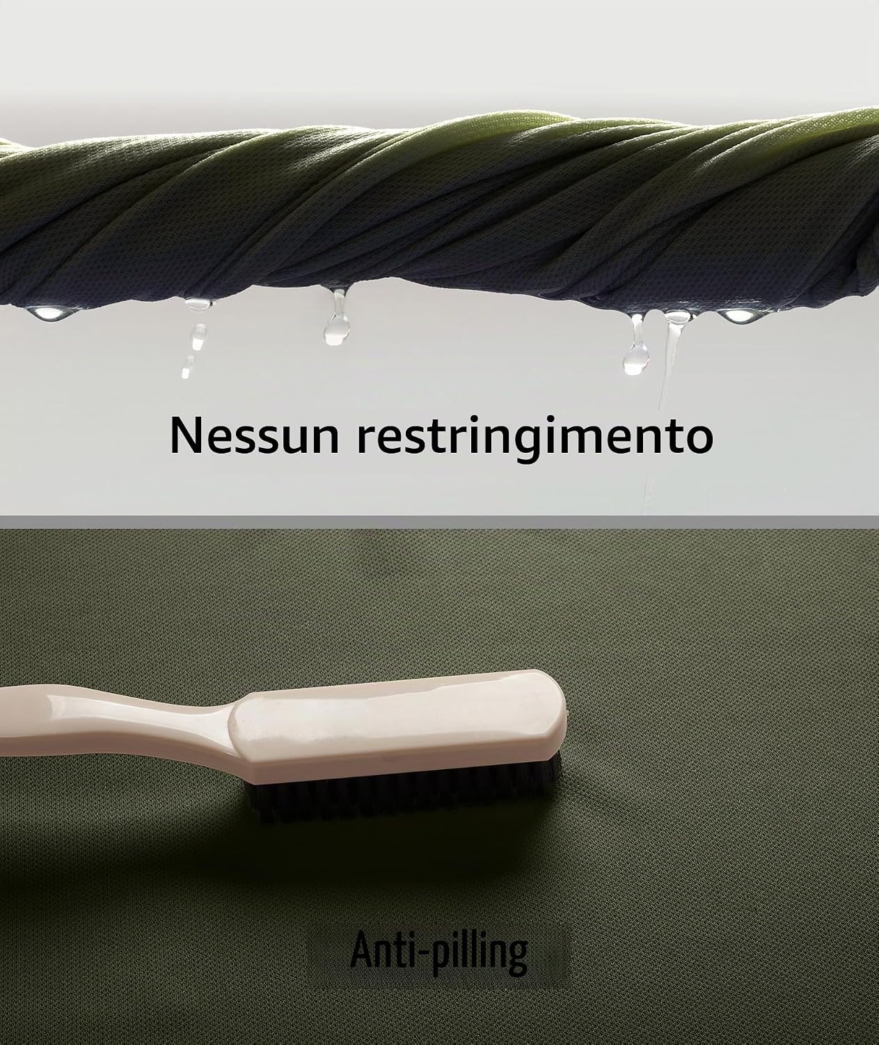 Detalle de SwissWell Polo Uomo Manica Corta: asciugatura rapida e comfort per sport e tempo libero
