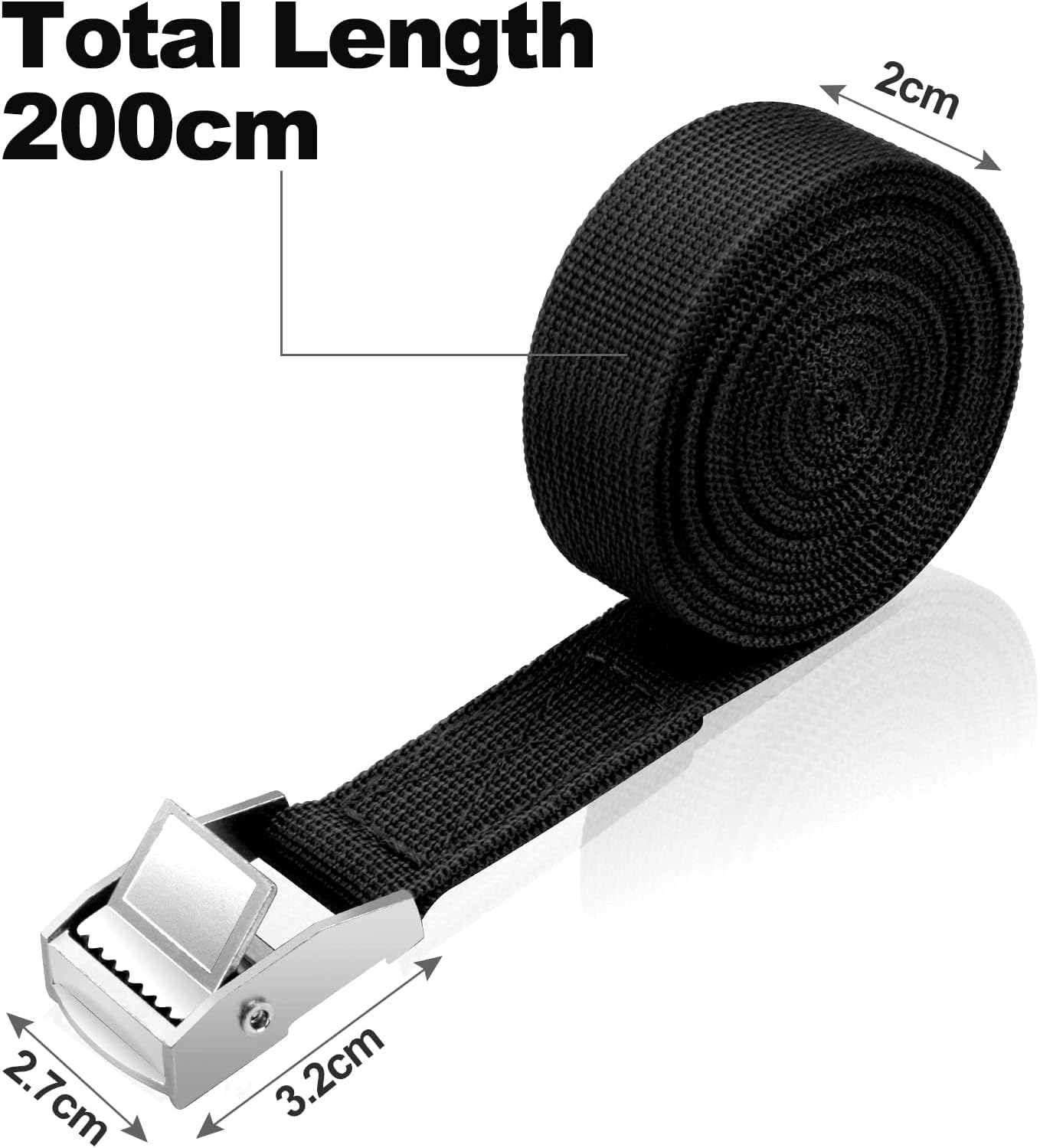 Thumbnail 1 de URAQT Tie Down Straps 2m 250kg
