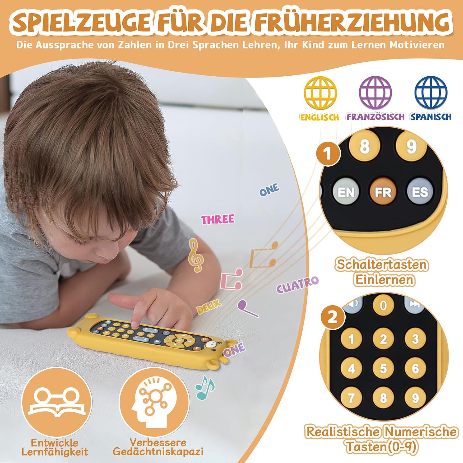Thumbnail 1 de Orzbow Baby Spielzeug 6 Monate +