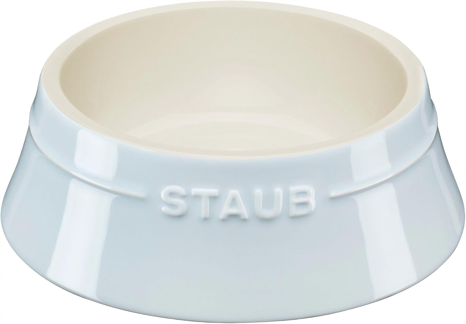 Detalle de STAUB Z1034-546 セラミック製ペットボウル 400ml ライトピンク