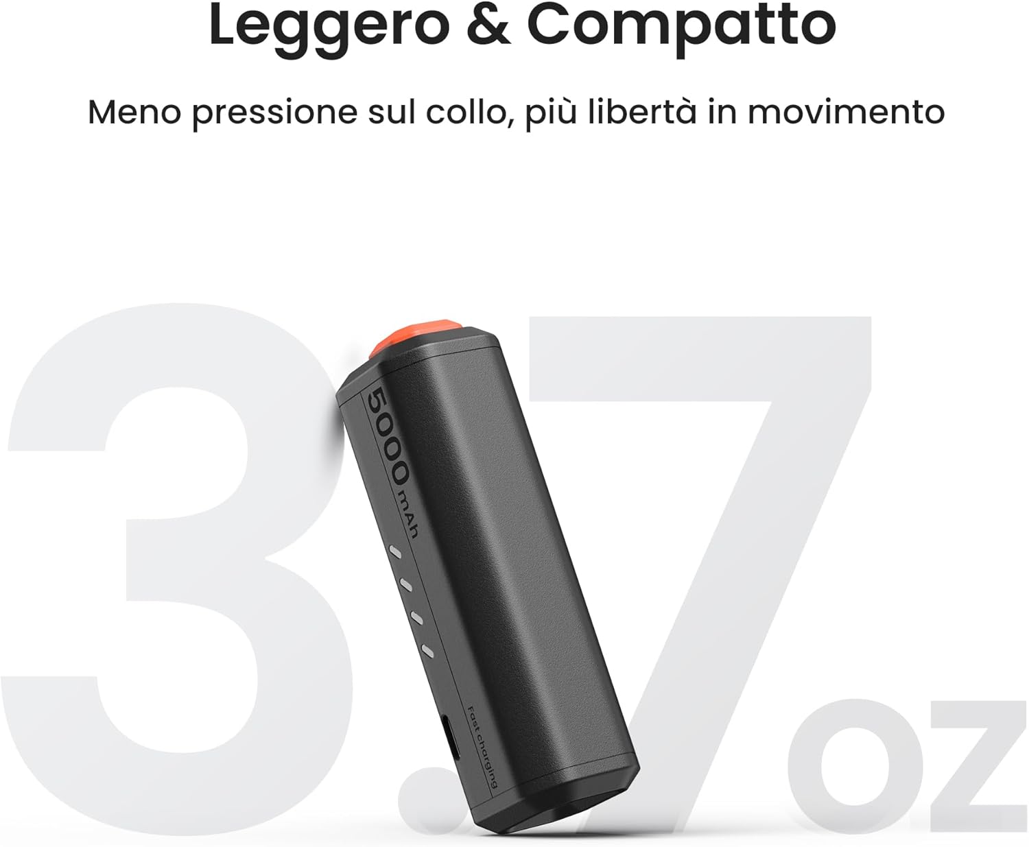 Thumbnail 3 de KIWI design P5000 Power Bank Compatta 2 Pack da 5000 mAh: energia modulare per Meta Quest 3/3S/2/Pro