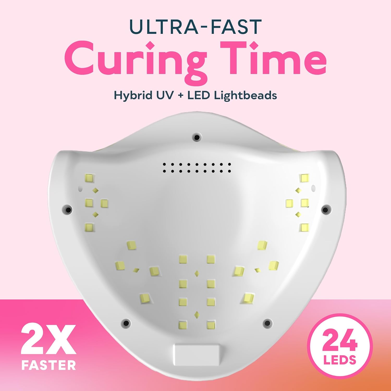 Detalle de SUNUV Lampe à Ongles LED UV Sèche-Ongles Smart 2.0 – pour Vernis et Gel, avec Détection et Écran LCD