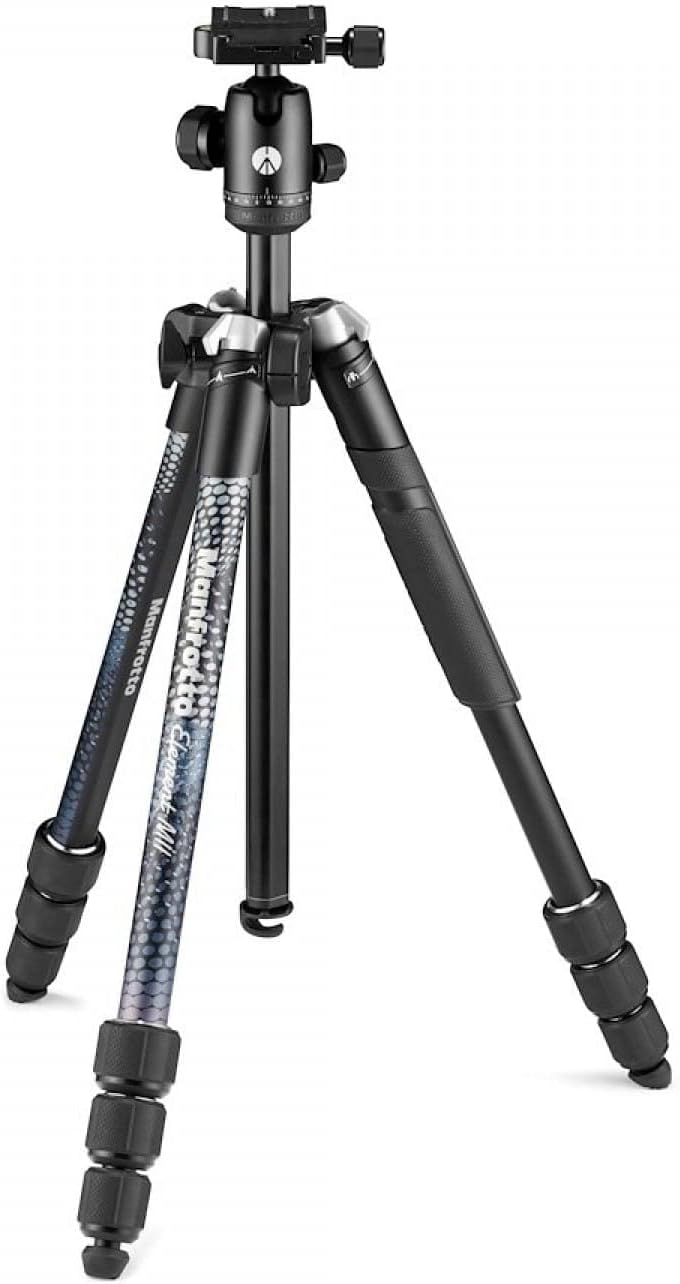 Detalle 2 de Manfrotto Element MII Kamera- und Handystativ (Aluminium) mit Kugelkopf und Bluetooth
