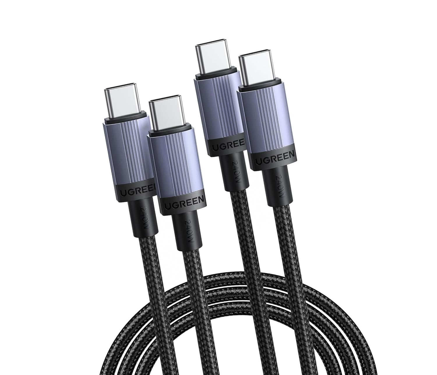 Detalle de UGREEN USB C Ladekabel 240W 🔌