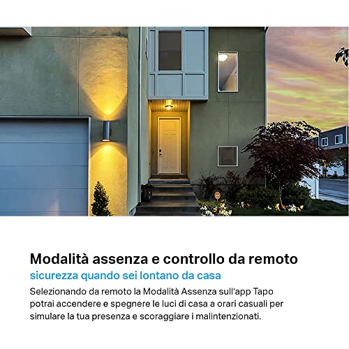 Detalle de Tapo L510E: Lampadina Wi‑Fi E27 9W dimmerabile 2700K (2 pezzi) con controllo vocale
