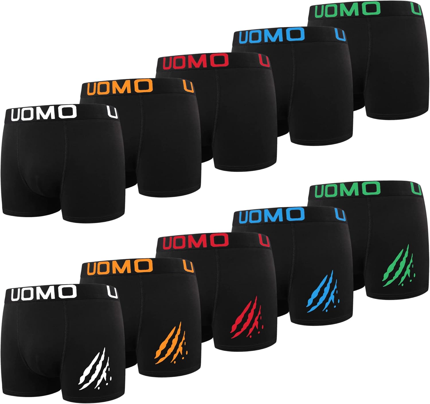 Detalle de L&K 1116 Boxershorts 10er Pack 🩲