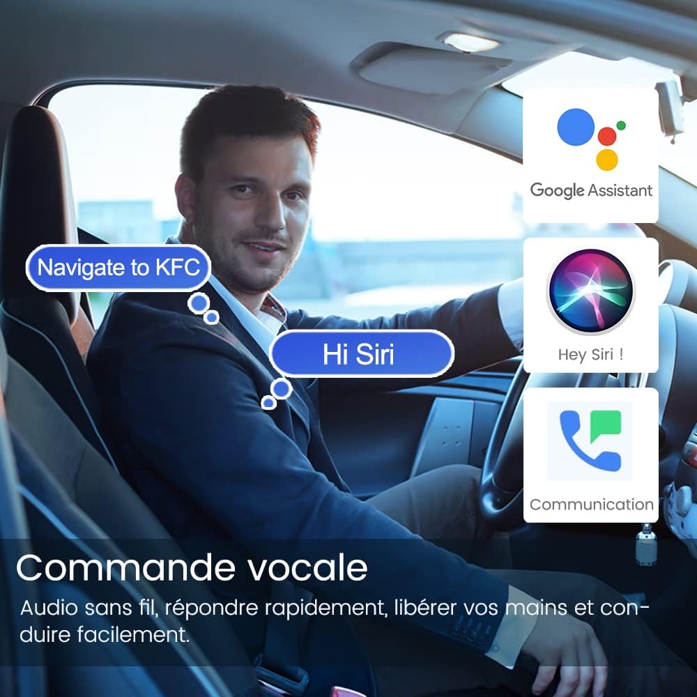 Thumbnail 3 de Carlinkit 5.0 2air : adaptateur CarPlay/Android Auto sans fil 2 en 1