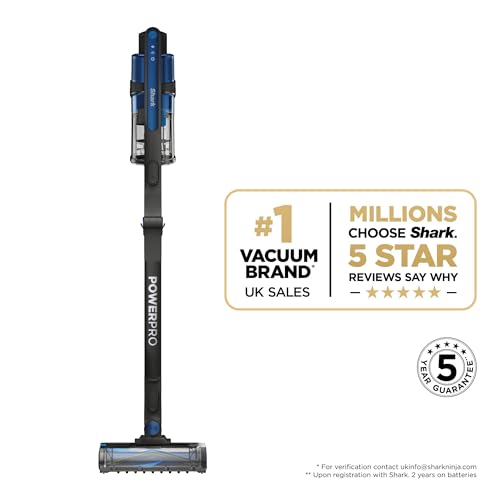 Detalle de Shark PowerProPet Cordless Stick Vacuum with Reveal Technology (IZ381UKT) – practical clean for homes with pets