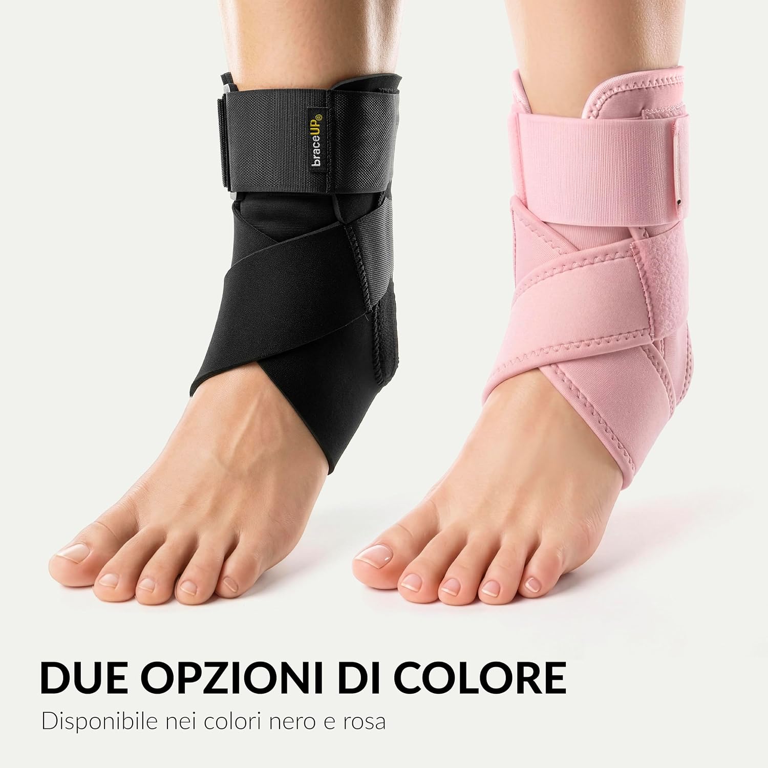 Detalle 2 de BraceUP Cavigliera ortopedica per uomo e donna: tutore per stabilità e dolore al piede