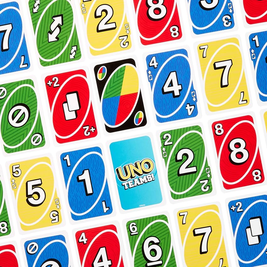 Thumbnail 5 de Mattel Games UNO Teams - Juego de Cartas en Equipo 🃏