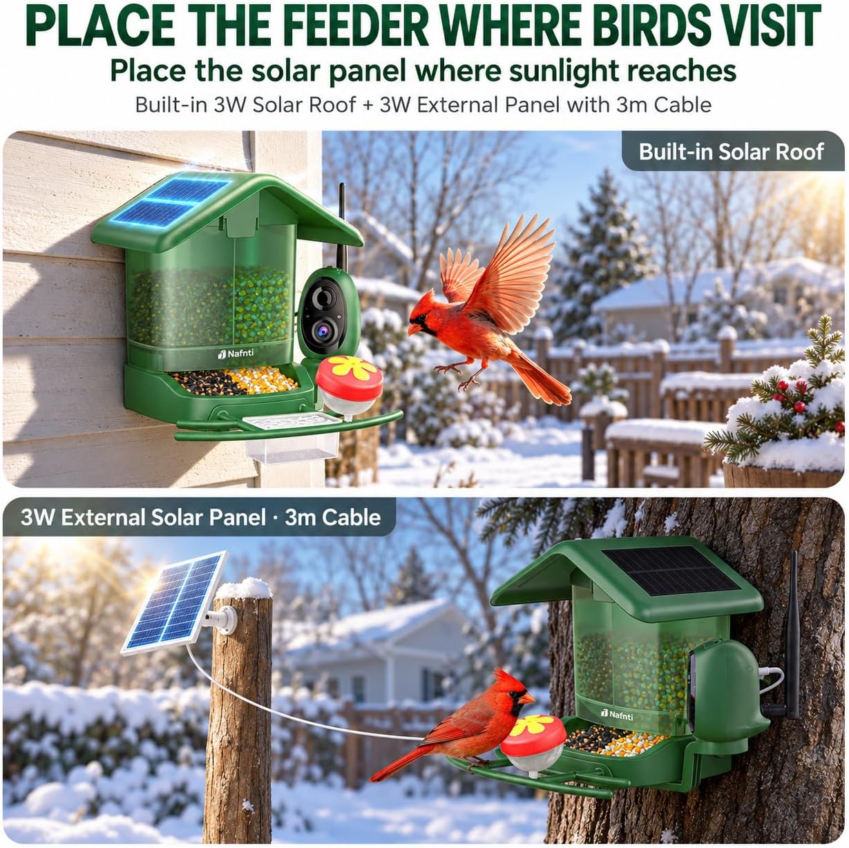 Thumbnail 4 de Smart Bird Feeder Camera 2.5L