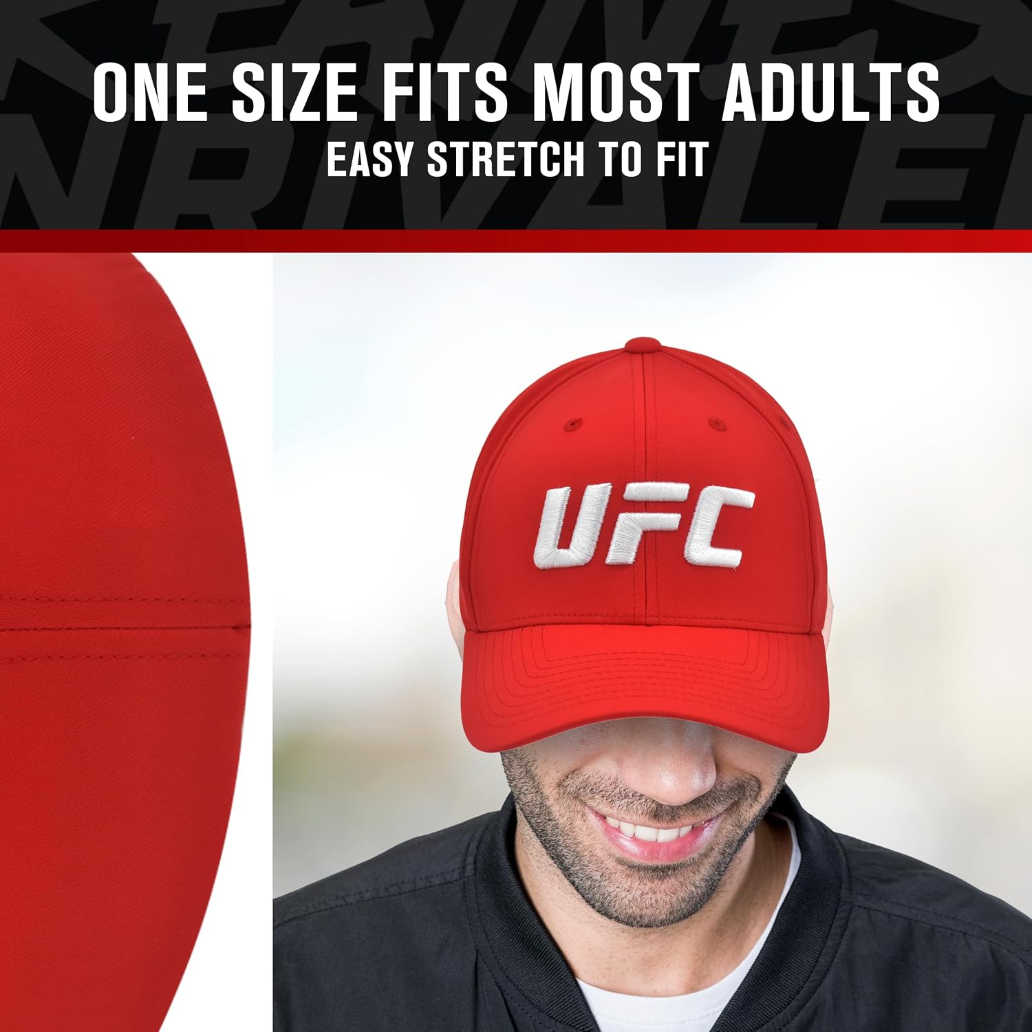 Thumbnail 3 de Concept One UFC Baseball Cap, One Size