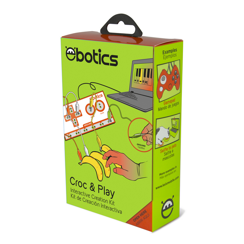 Detalle 2 de ebotics Croc&Play Kit de creación interactiva 17 inputs
