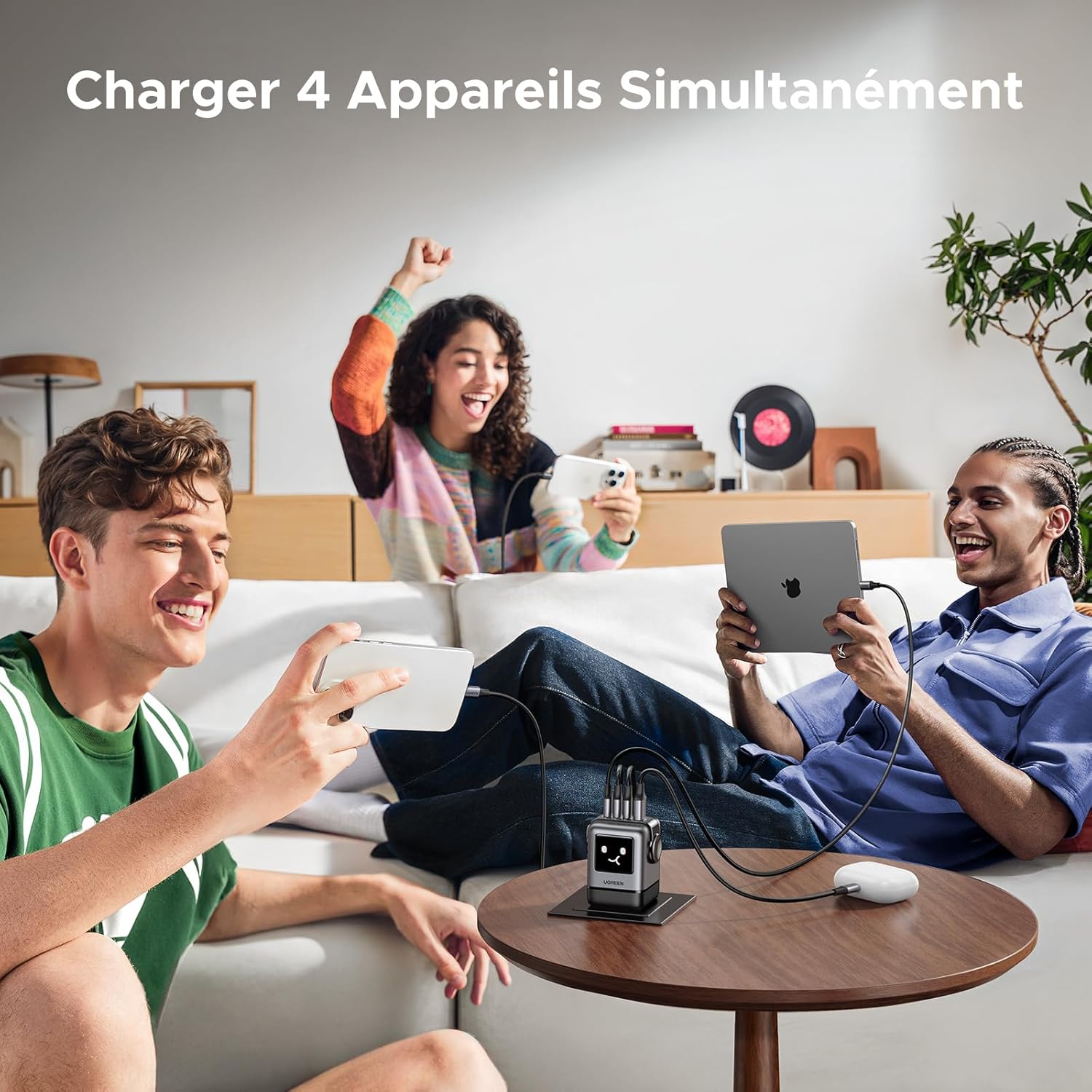 Detalle 2 de UGREEN Uno chargeur USB C 100W