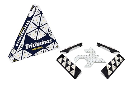 Detalle de Goliath Triominos Deluxe — Jeu de société triangulaire pour 2 à 4 joueurs (à partir de 6 ans)