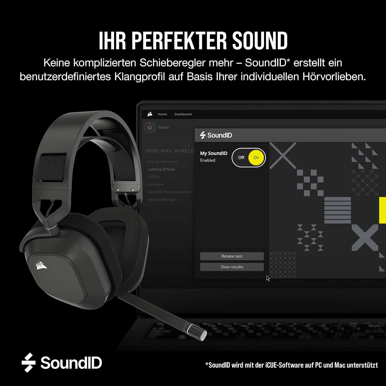 Thumbnail 6 de CORSAIR HS80 MAX Wireless Gaming-Headset