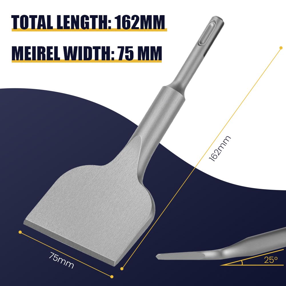 Detalle 2 de flintronic Burin SDS PLUS 165 mm