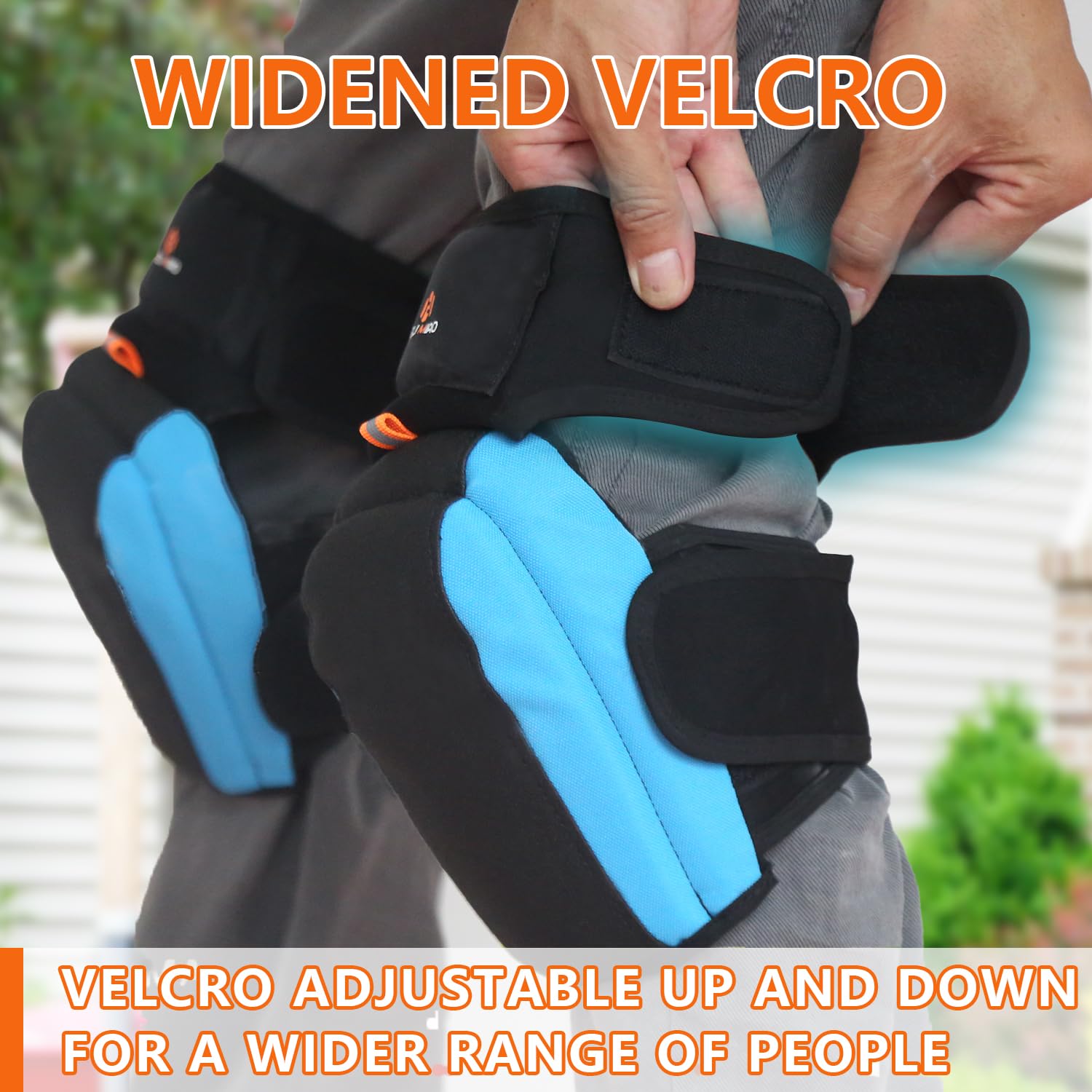 Thumbnail 5 de HELI MIAO Heavy Duty Knee Pads: Pro-Grade Knee Protectors with Double Straps