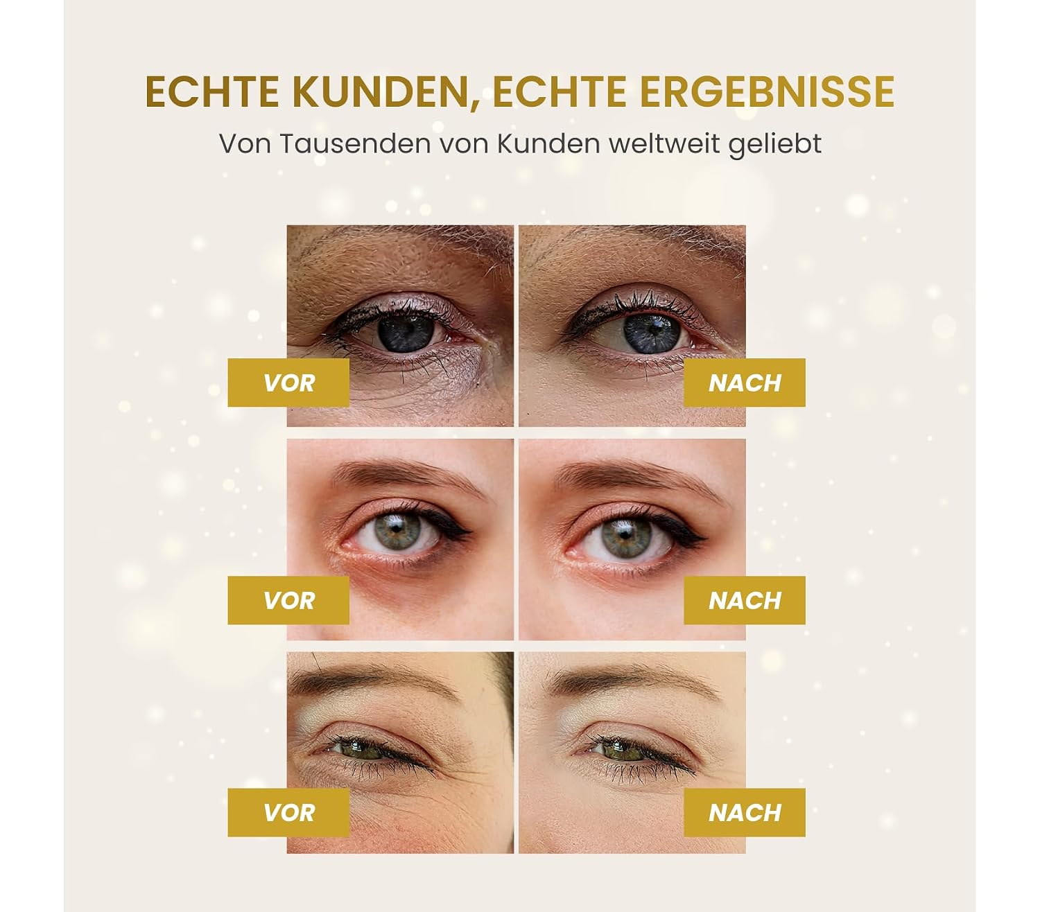 Detalle de Plantifique Augenpads 5 Paar 24K Gold