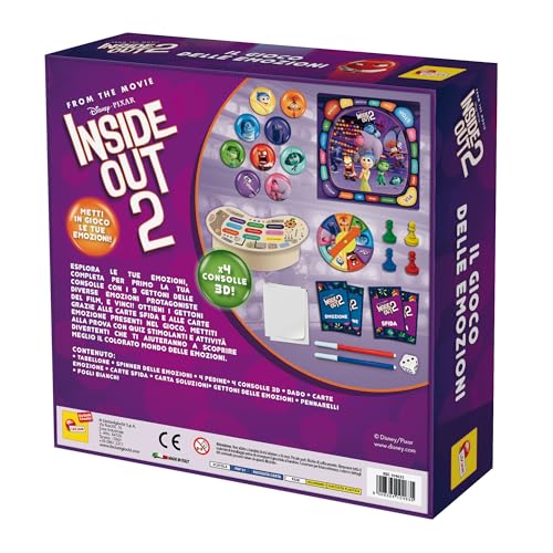 Detalle de Liscianigiochi Inside Out 2 il Gioco delle Emozioni
