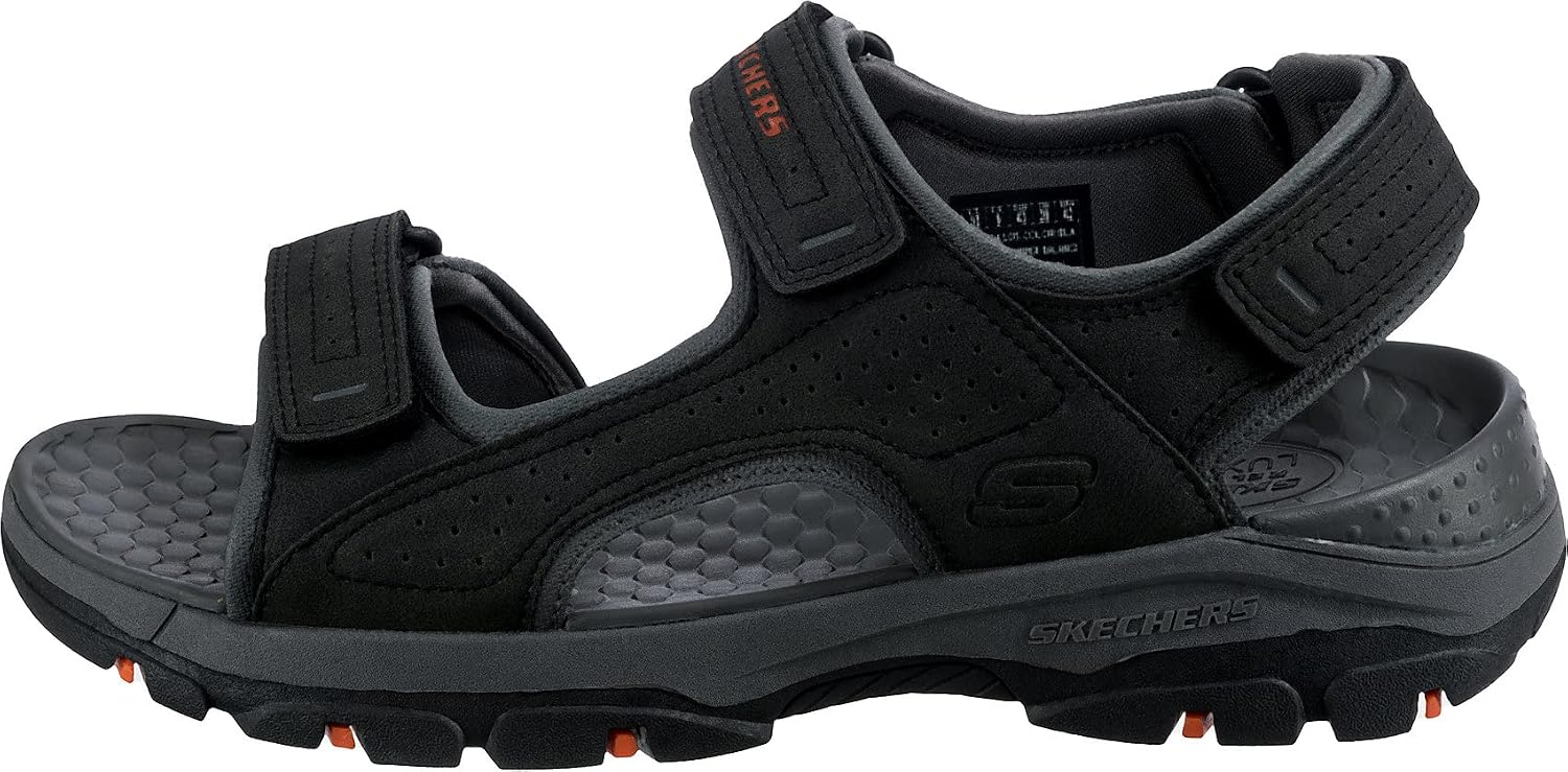 Detalle de Skechers TRESMEN GARO: Sandalias para hombre en negro, 42 EU