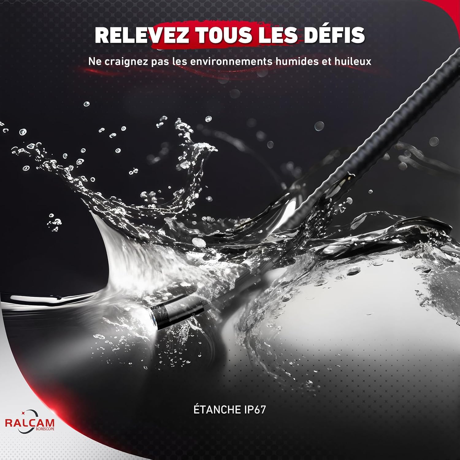 Thumbnail 6 de Ralcam Caméra Endoscope 4,3" HD 1080P 1m 📷