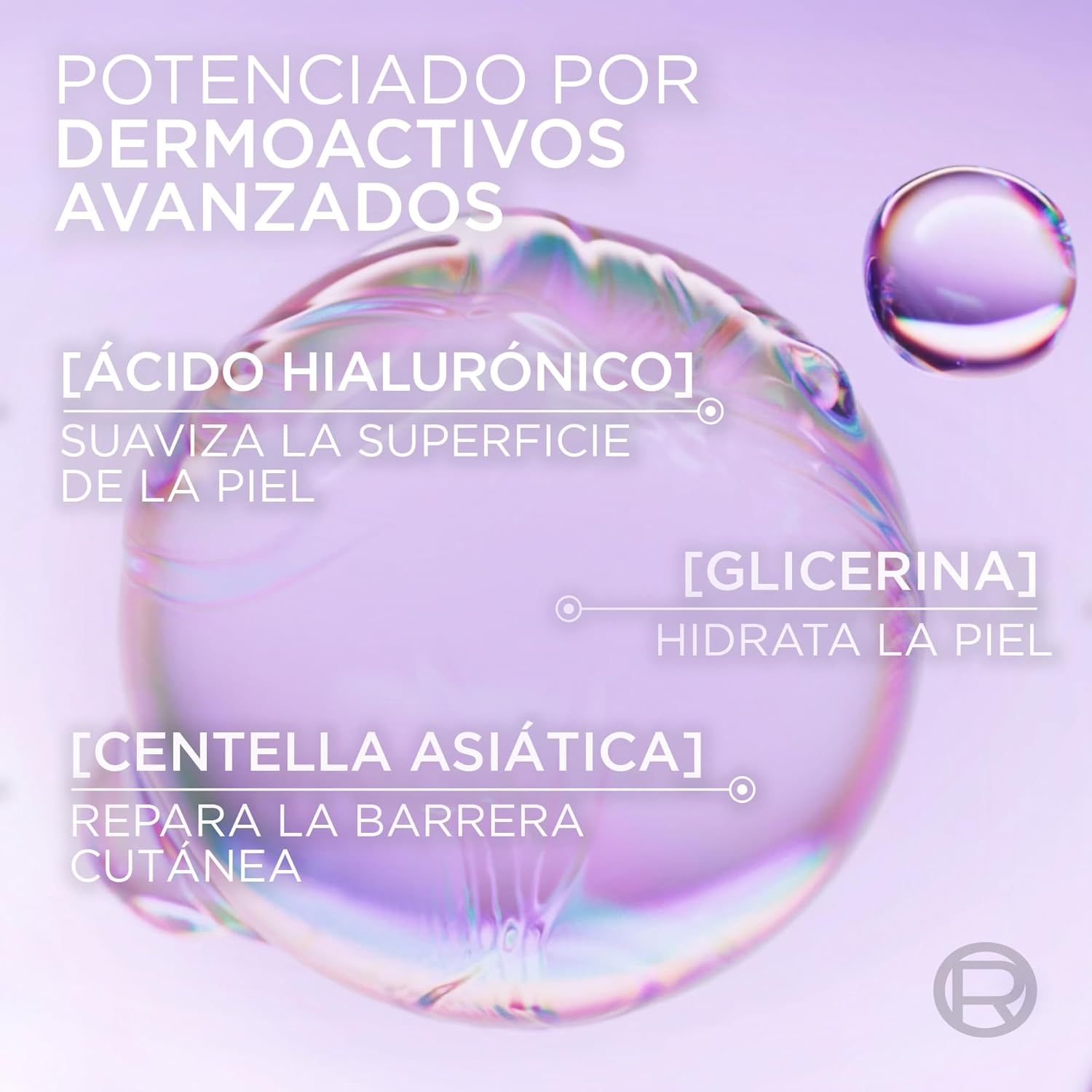 Detalle de L'Oréal Paris Revitalift Filler Glass Skin Mascarilla Facial Hidrogel – Pack 4