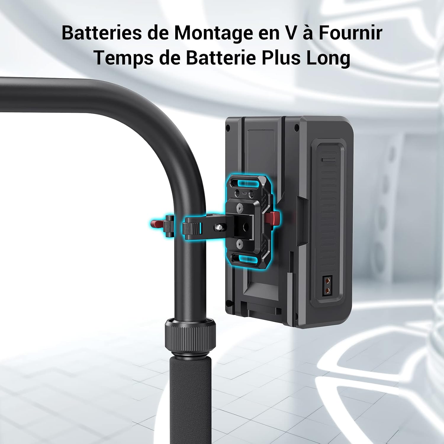 Detalle 2 de SMALLRIG 2989 plaque batterie V 15–30 mm