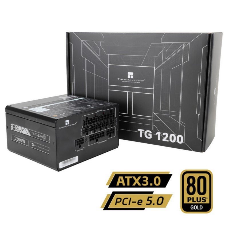 Detalle 2 de Thermalright TG-1200 1200W 80 Plus Gold full-modular ATX 3.0