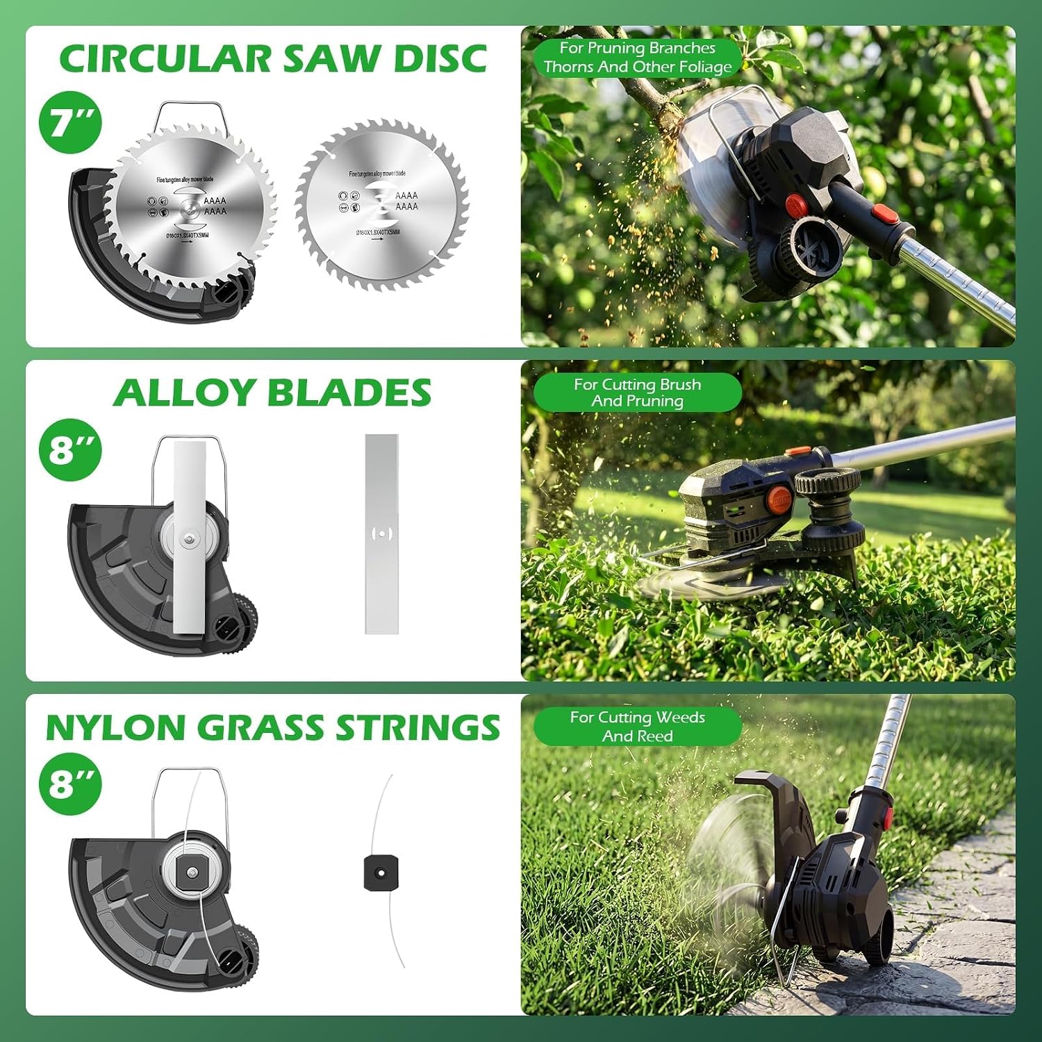 Thumbnail 5 de RAXONE Cordless String Trimmer 24V