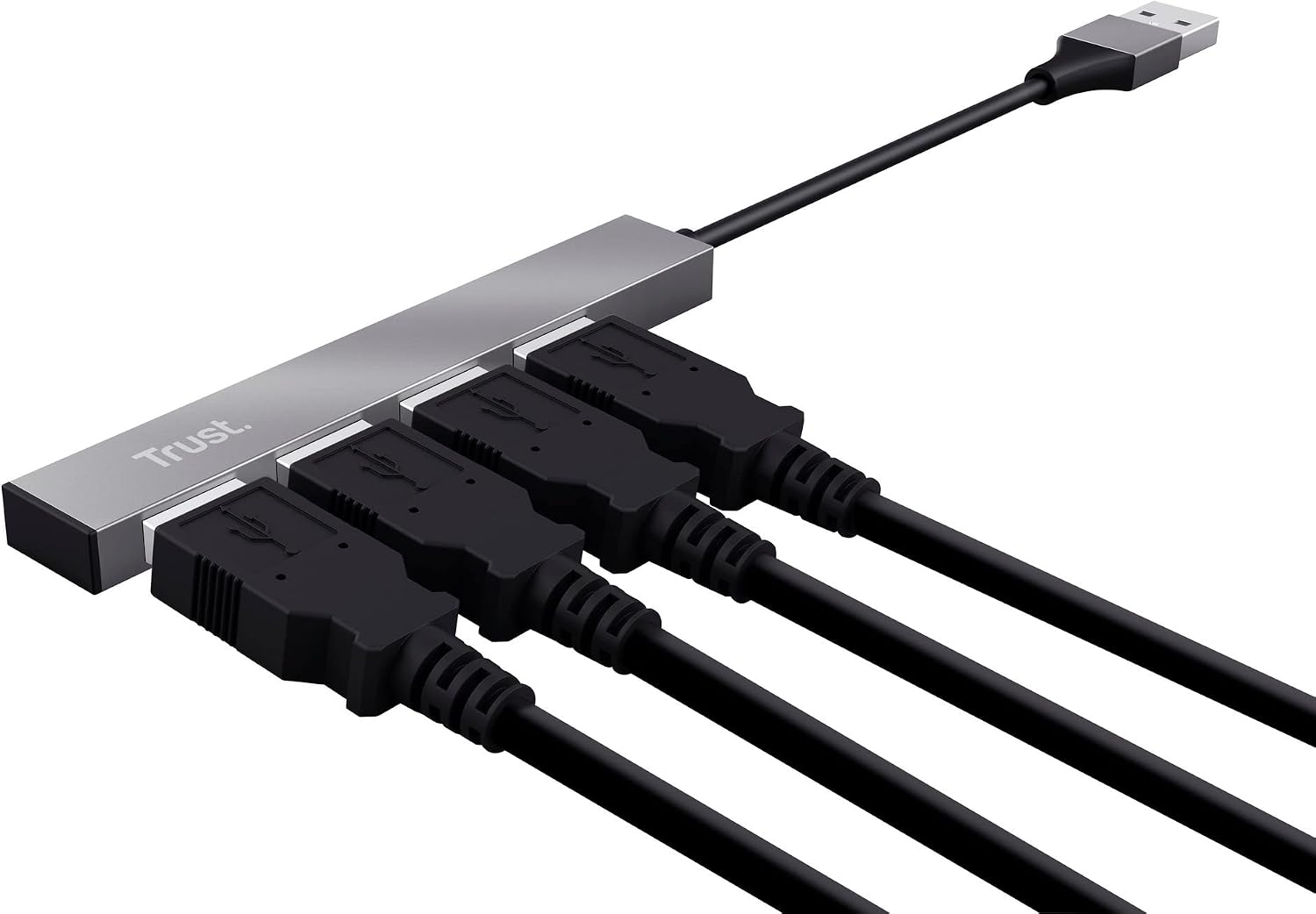 Thumbnail 6 de Trust Halyx Mini USB Hub – Aluminium, 4 Ports, USB 2.0