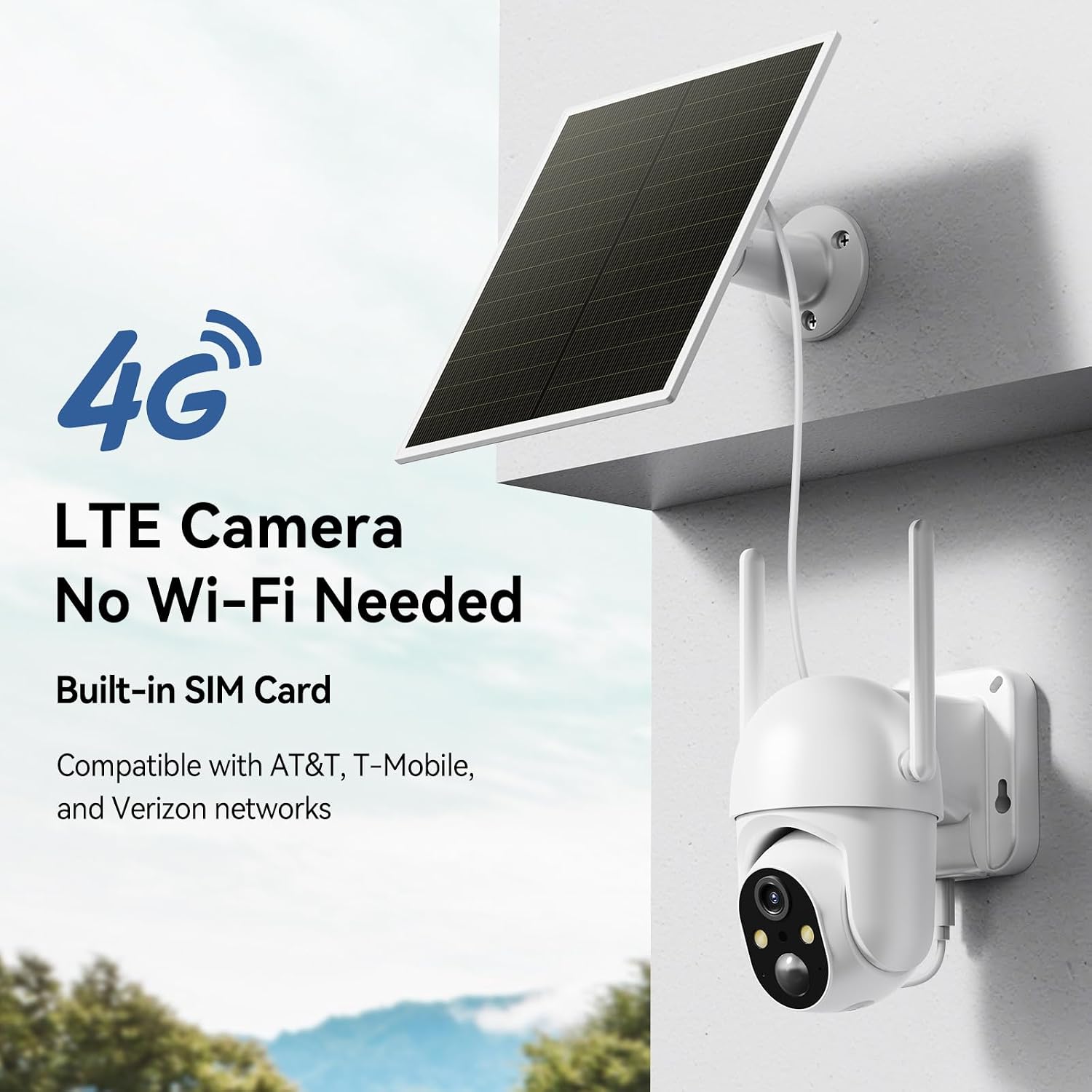 Thumbnail 1 de SEHMUA RBX-S44 4G LTE Solar Security Cameras, 2-Pack, 2K Color Night Vision