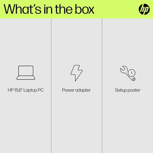 Thumbnail 11 de HP 15.6in Laptop (15-fd0058na) – Intel Core i3-N305, 8GB RAM, 256GB SSD, Windows 11 Home