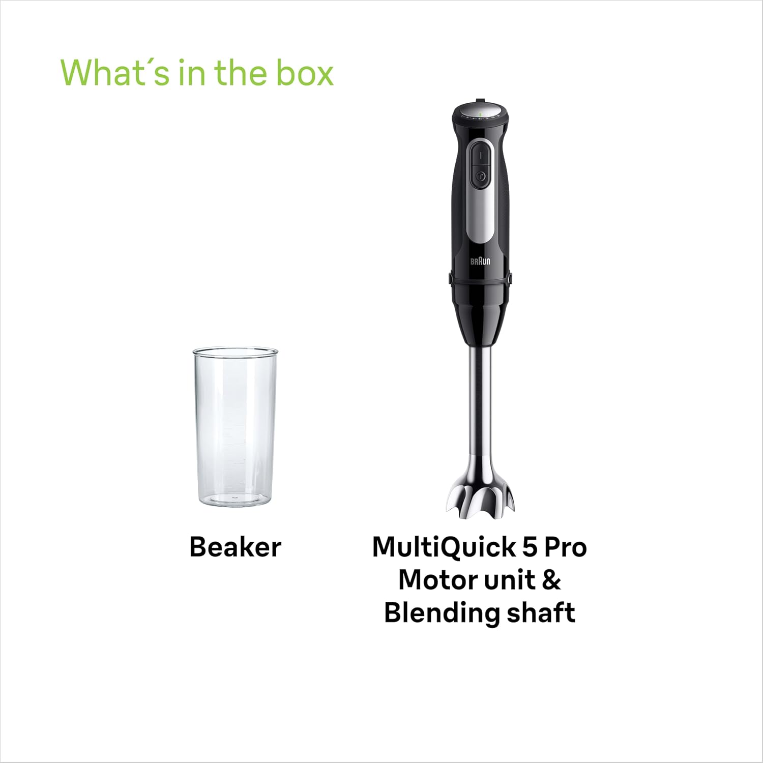 Thumbnail 6 de Braun MultiQuick Pro 5 MQ 55001 M 1000W hand blender 🍲