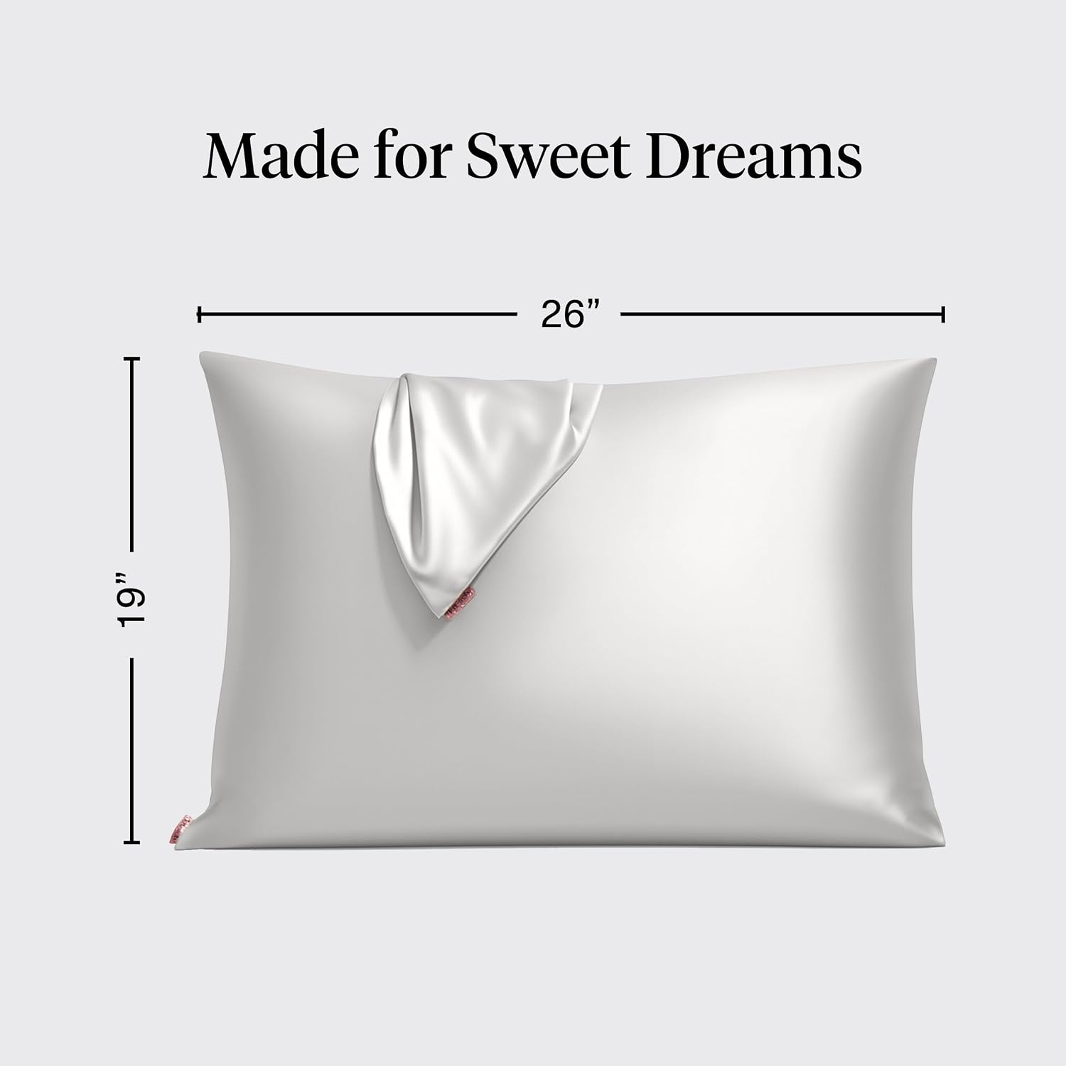 Thumbnail 3 de Kitsch Satin pillowcase 19x26 smooth comfort