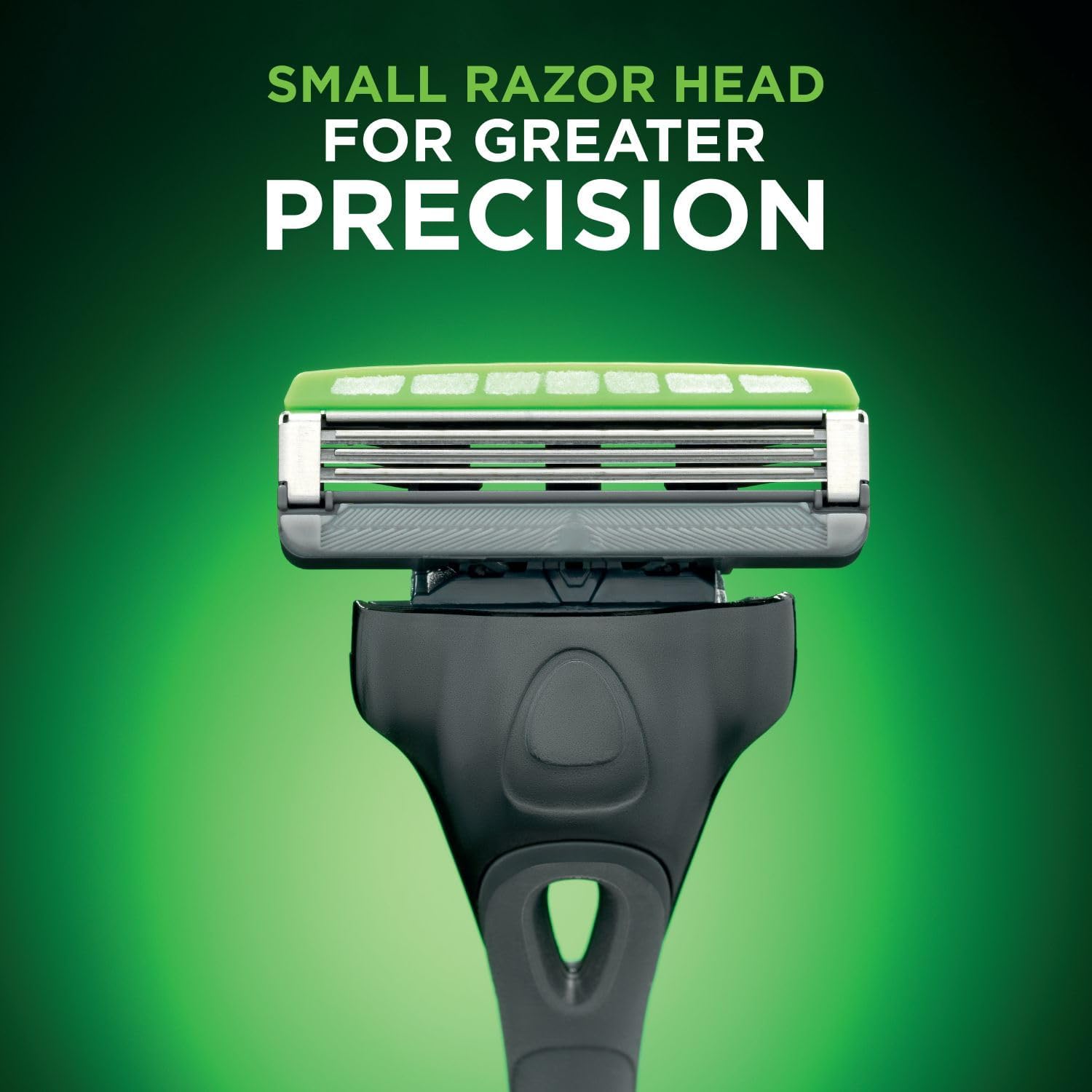 Detalle de Wilkinson Sword Hydro 3 Razor for Men with Carbon-Coated Blades, Hydrating Gel & Skin Guards – 5 Refills