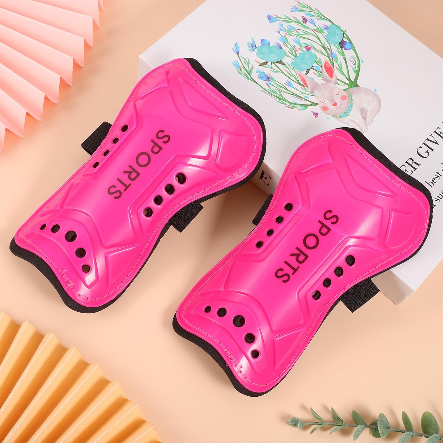 Thumbnail 1 de Kids Shin Pads Football Ankle Protection