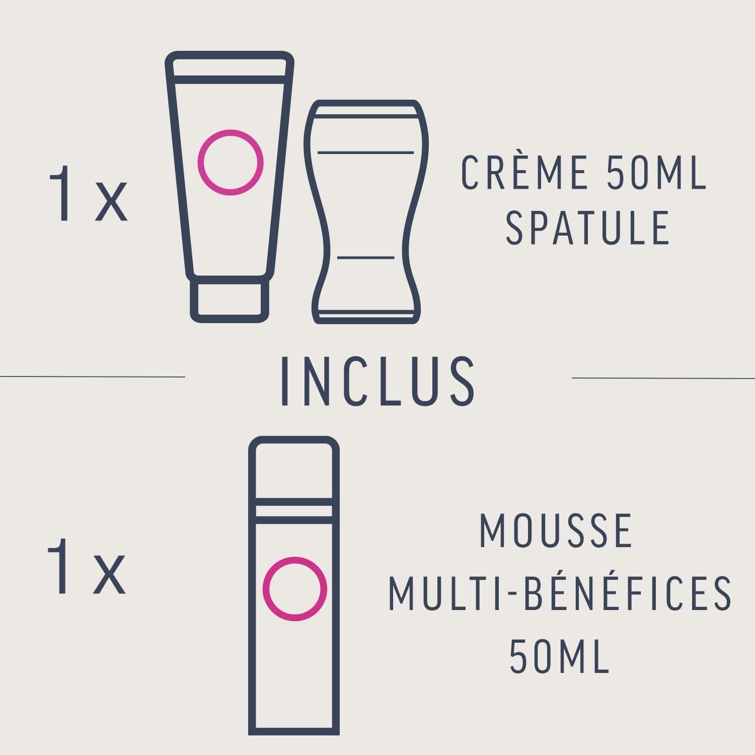 Detalle 2 de Veet EXPERT Crème dépilatoire Maillot 2x50 ml