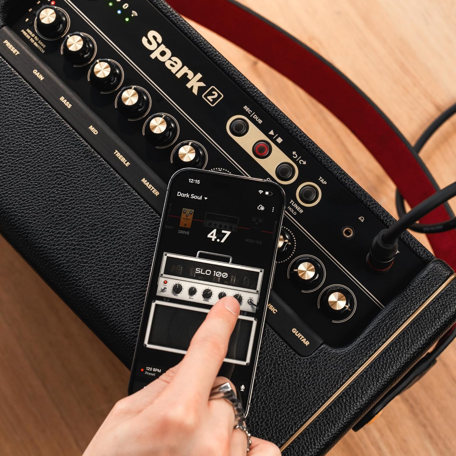 Thumbnail 6 de Positive Grid Spark 2 50W Smart Practice Amp & Bluetooth Speaker with Built-in Looper