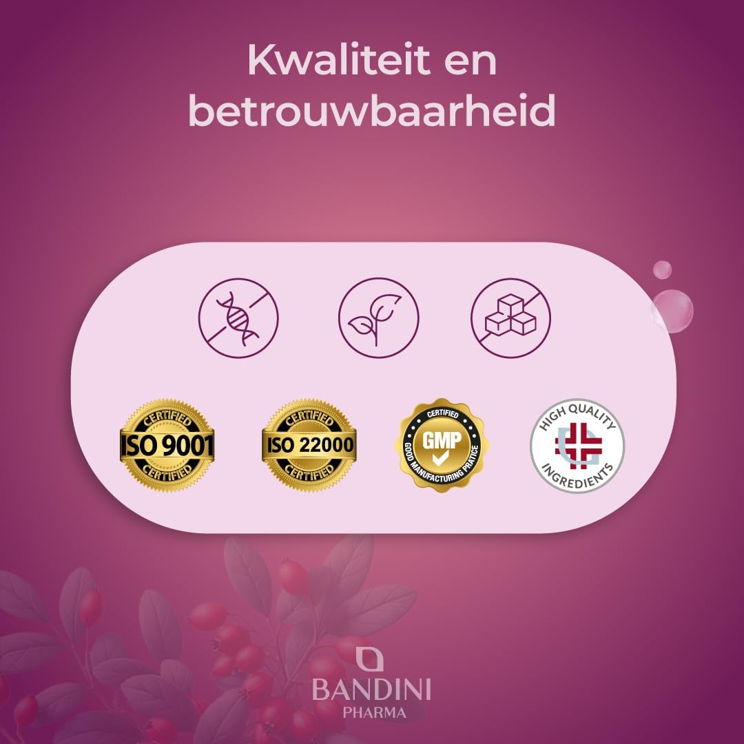 Thumbnail 6 de BANDINI Berberine 1000 mg, 60 vegan capsules met chroom en zwarte peper