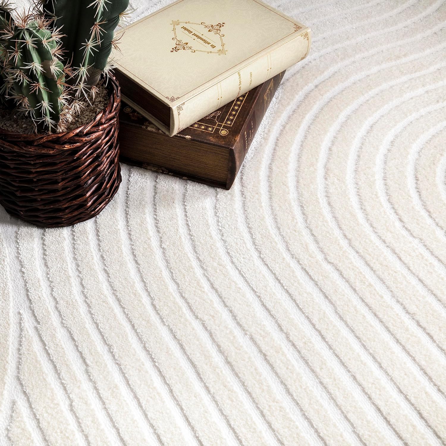 Thumbnail 2 de Paco Home Tapis Salon 80x150 Crème