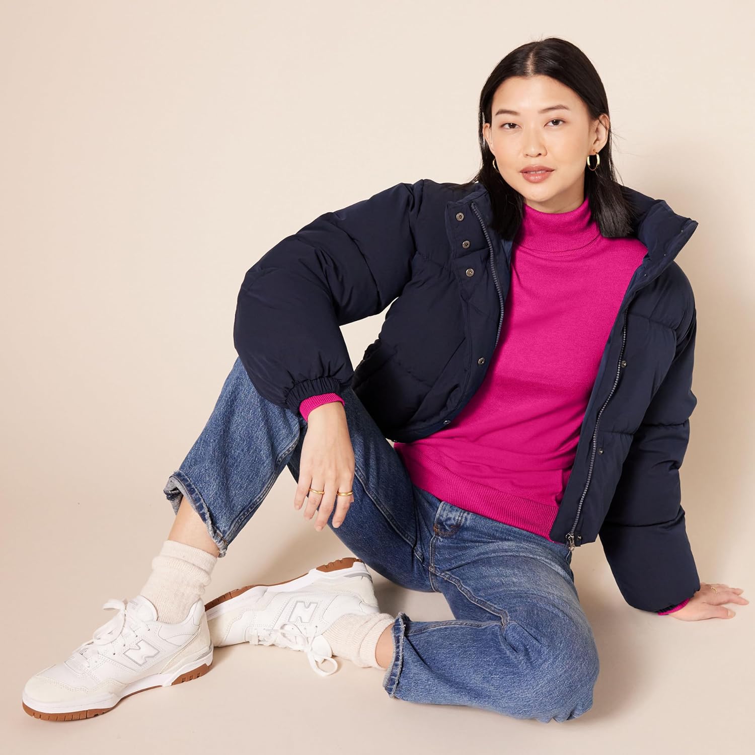 Thumbnail 3 de Amazon Essentials Damen Leichter Langärmliger Rollkragenpullover – Klassischer Schnitt, Übergröße
