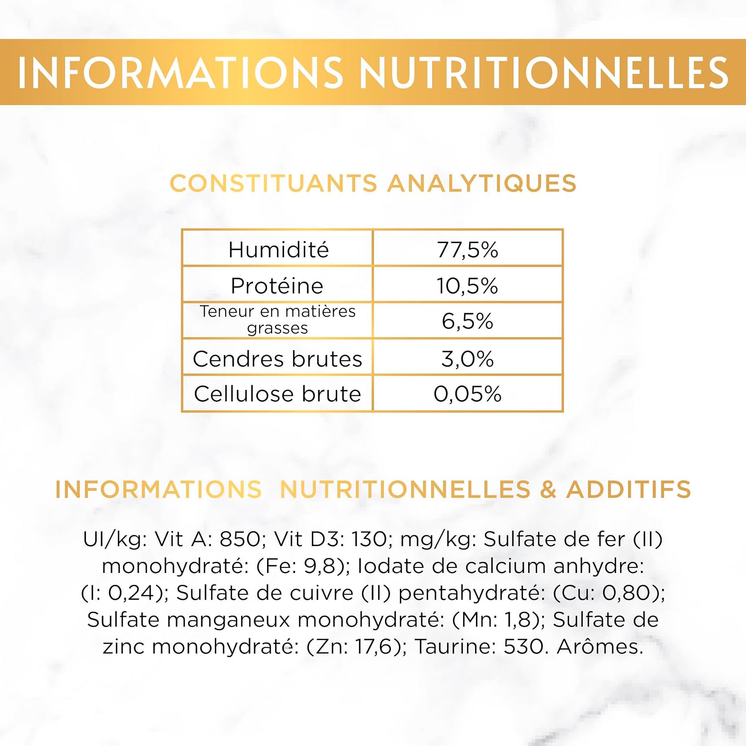Detalle de GOURMET Gold Les Mousselines – Aliment complet pour chat adulte, sachet multiforme (Lapin, Poulet, Saumon, Rognons) – Boîte 8×12×85 g