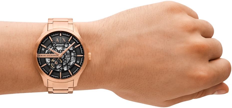 Thumbnail 1 de Armani Exchange Orologio da uomo con movimento automatico e cassa da 46 mm in acciaio