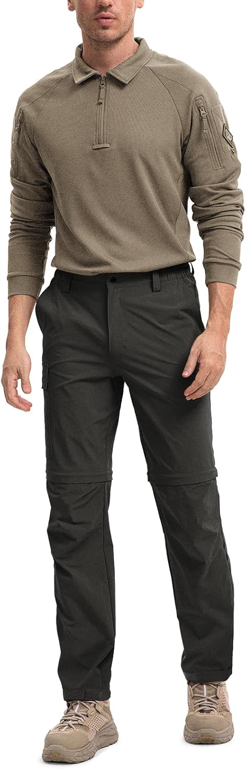 Thumbnail 1 de Moosehill Men's Hiking Pants Convertible: Quick-Dry, Water-Resistant Lightweight Pants with 5 Pockets