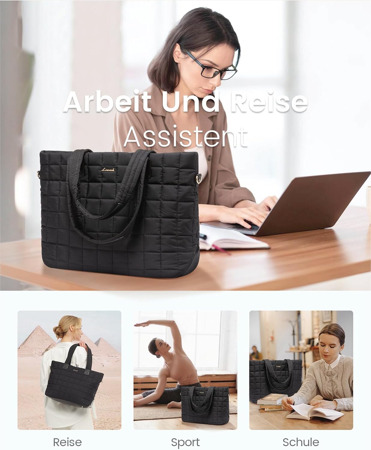 Thumbnail 1 de LOVEVOOK Laptoptasche 26 L