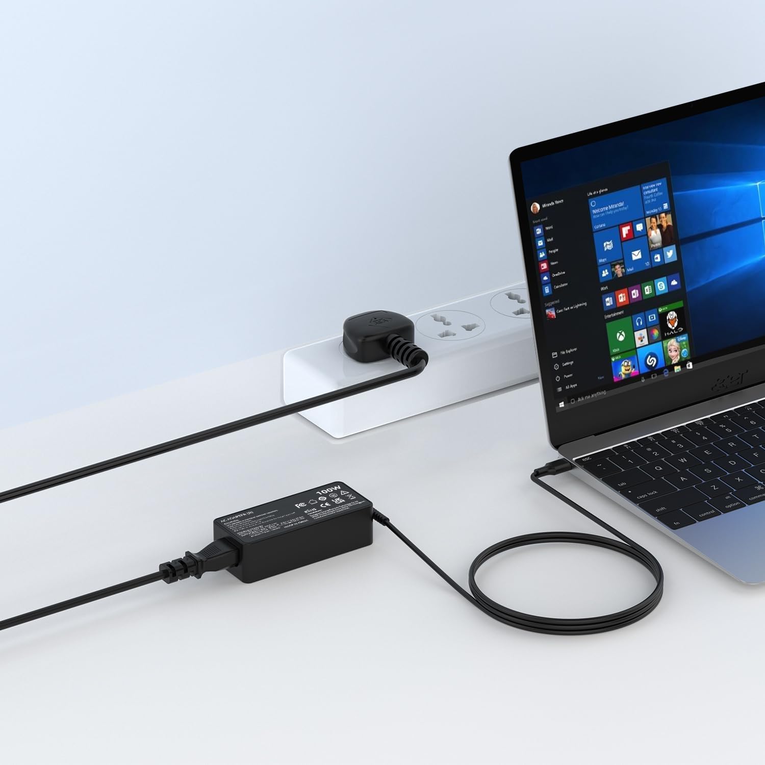 Thumbnail 1 de 100W USB‑C Laptop Charger – 100W Power Adapter