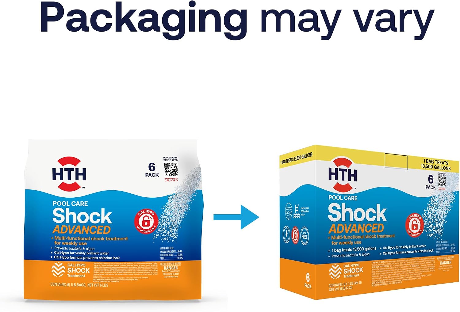 Thumbnail 4 de HTH 52036R Pool Care Shock Advanced (6 Pack)
