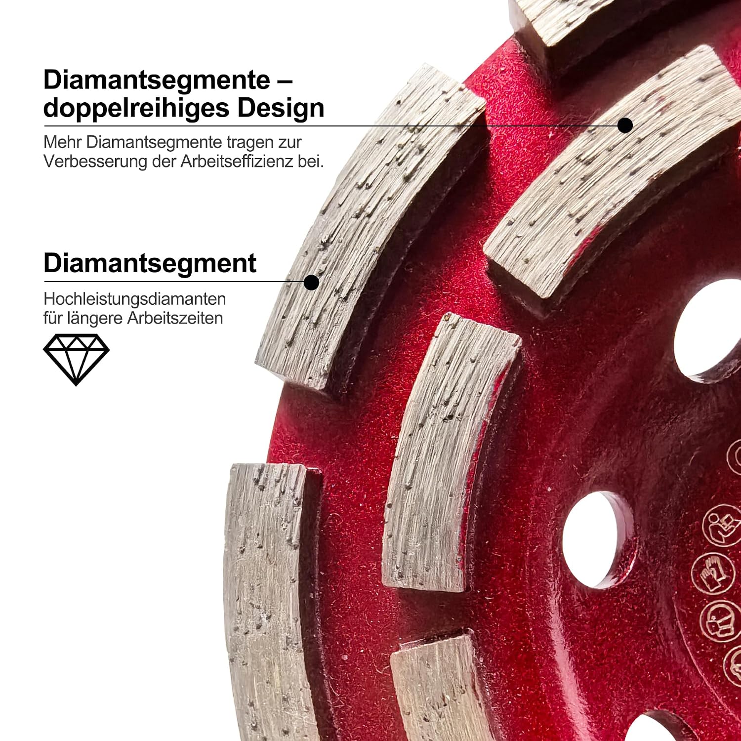 Thumbnail 2 de GVHAKG Diamant Schleiftopf 125 mm