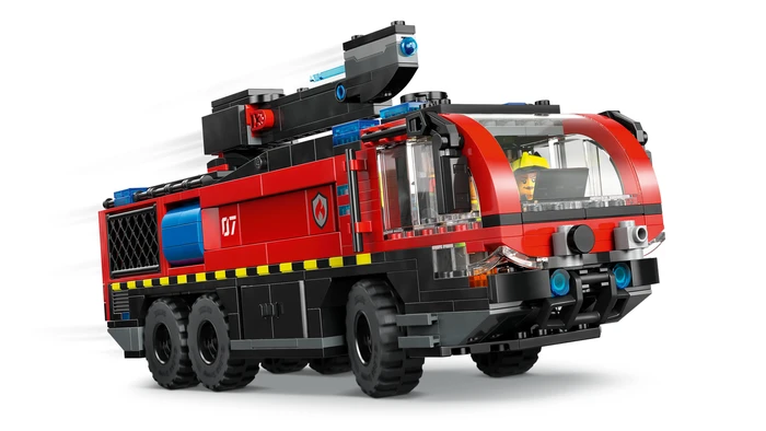 Detalle de LEGO City Flughafenlöschfahrzeug 60499, 691 Teile